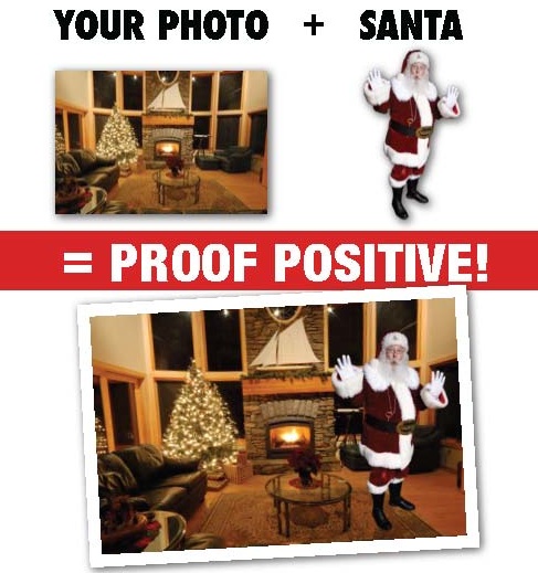 Photo proof of Santa in your home